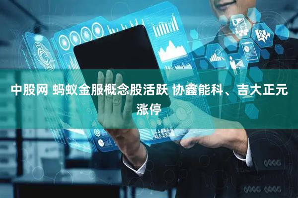 中股网 蚂蚁金服概念股活跃 协鑫能科、吉大正元涨停