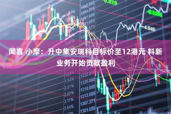 闻喜 小摩：升中集安瑞科目标价至12港元 料新业务开始贡献盈利