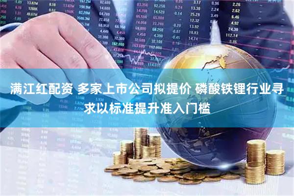 满江红配资 多家上市公司拟提价 磷酸铁锂行业寻求以标准提升准入门槛